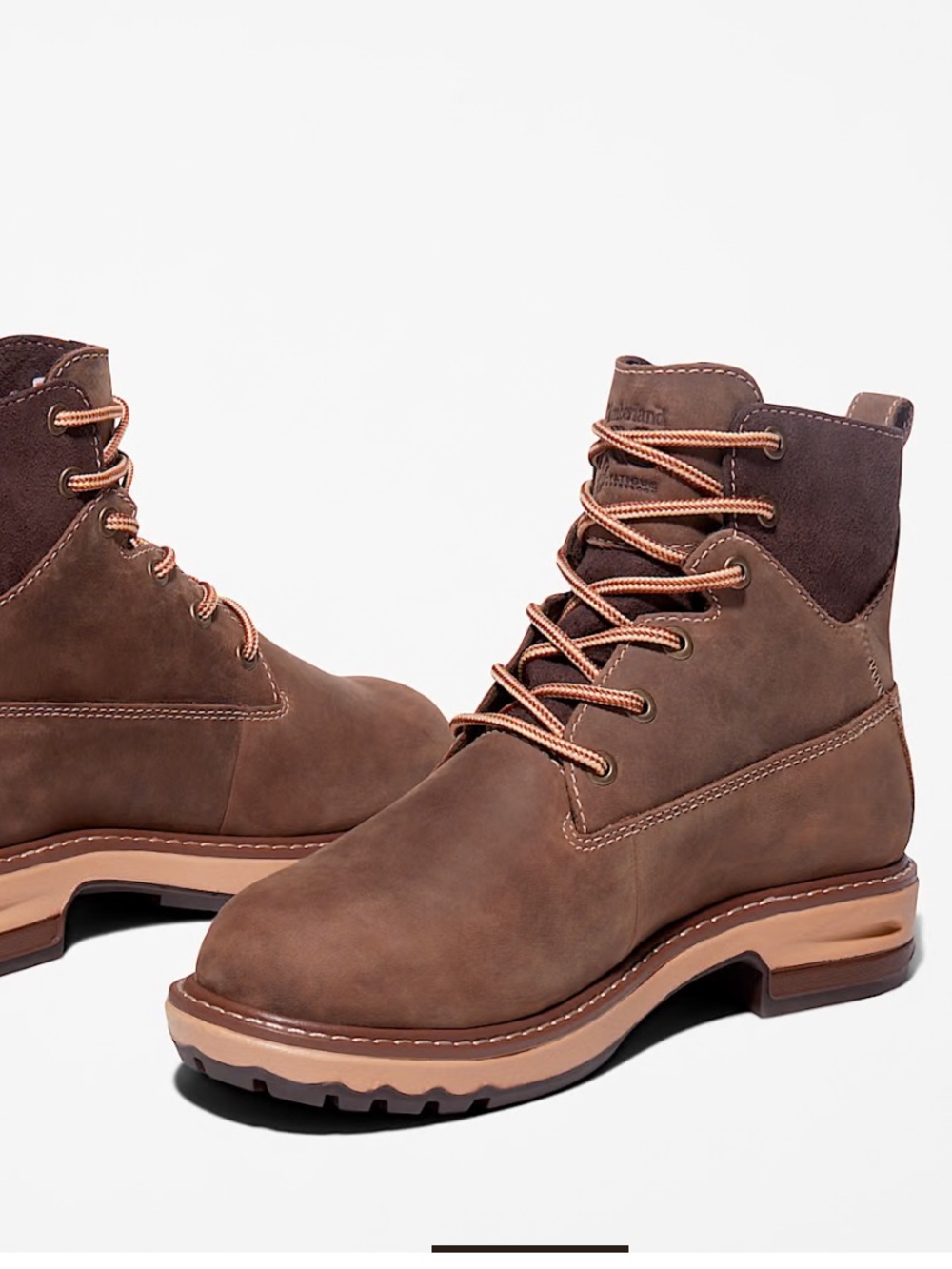 Timberland PRO Women's Brown Lace-Up Work Boots